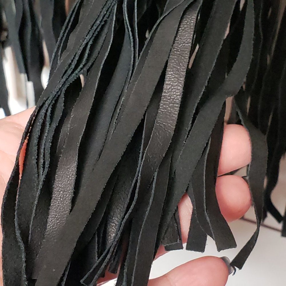 Elizabeth And James Color Block Fringe Sweater Po… - image 6